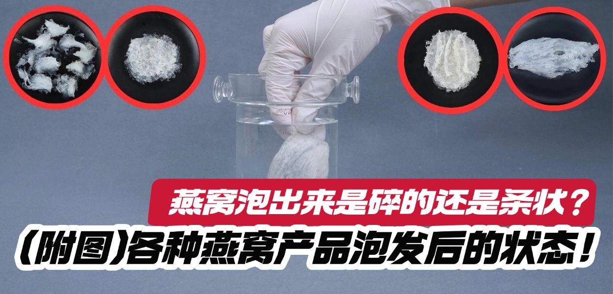 燕窝泡出来是碎的还是条状